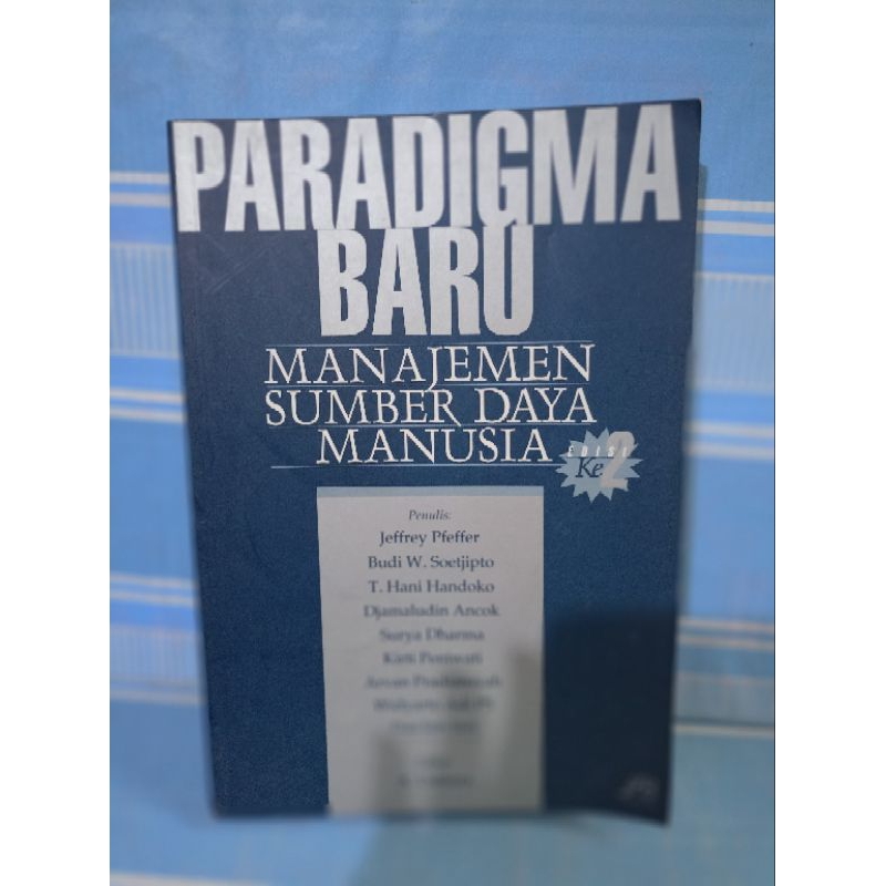 ใหม่ PARADIGM OF HUMAN RESOURCE MANAGEMENT โดย Jeffrey prefer