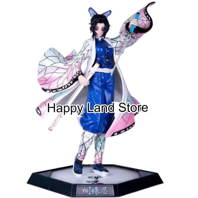 Action Figure Anime Demon Slayer Kochou Shinobu PVC รูปปั้นคอลเลกชัน