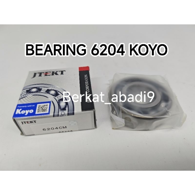 [ Koyo Japan ] แบริ่ง klahar kalahar 6204 Koyo