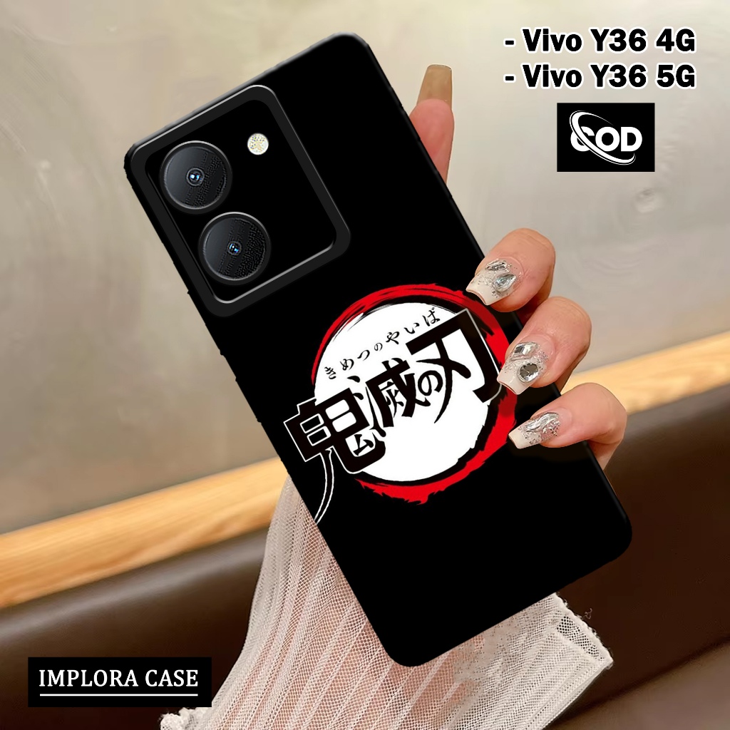 IMPLORA CASE - เคสโทรศัพท์ Vivo Y36 4G / 36 5G ล่าสุด - เคสโทรศัพท์ GRAFFITI - Pro Camera Softcase -