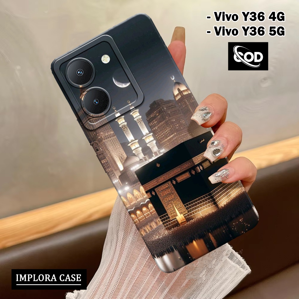 IMPLORA CASE - เคสโทรศัพท์ Vivo Y36 4G / 36 5G ล่าสุด - เคสแฟชั่น MUSM - เคสกล้อง Pro Softcase - เคส