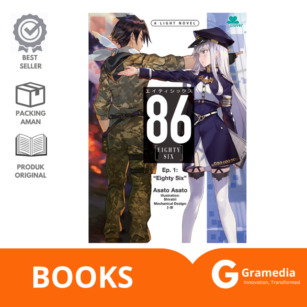 Gramedia Lampung -EIGHTY SIX EP. 1: แปดสิบหก
