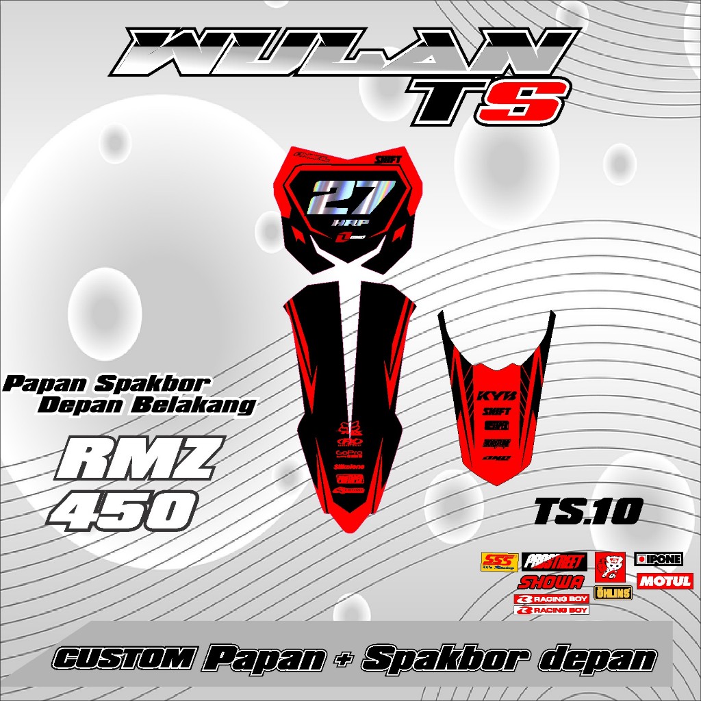 ใหม่ล่าสุดกระดานวิทยาศาสตร์หน้าบังโคลน RMZ 450 KX KLX 150 KLX BF KLX GORDON DTRACKER KX YZ KTM VIAR 