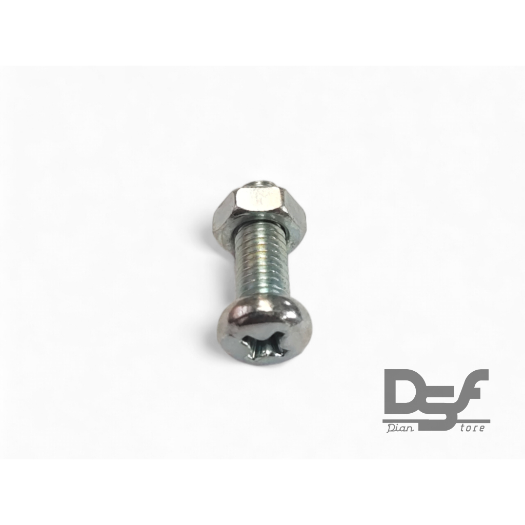 JP M5 x 15mm Nut Bolt / M5x15 Nut Bolt / 5mm x 15mm Bolt