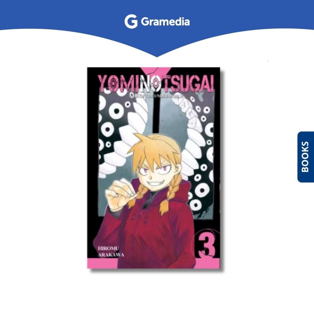 Gramedia Surabaya - การ์ตูน Yomi no Tsugai - คู่แห่ง Underworld 03