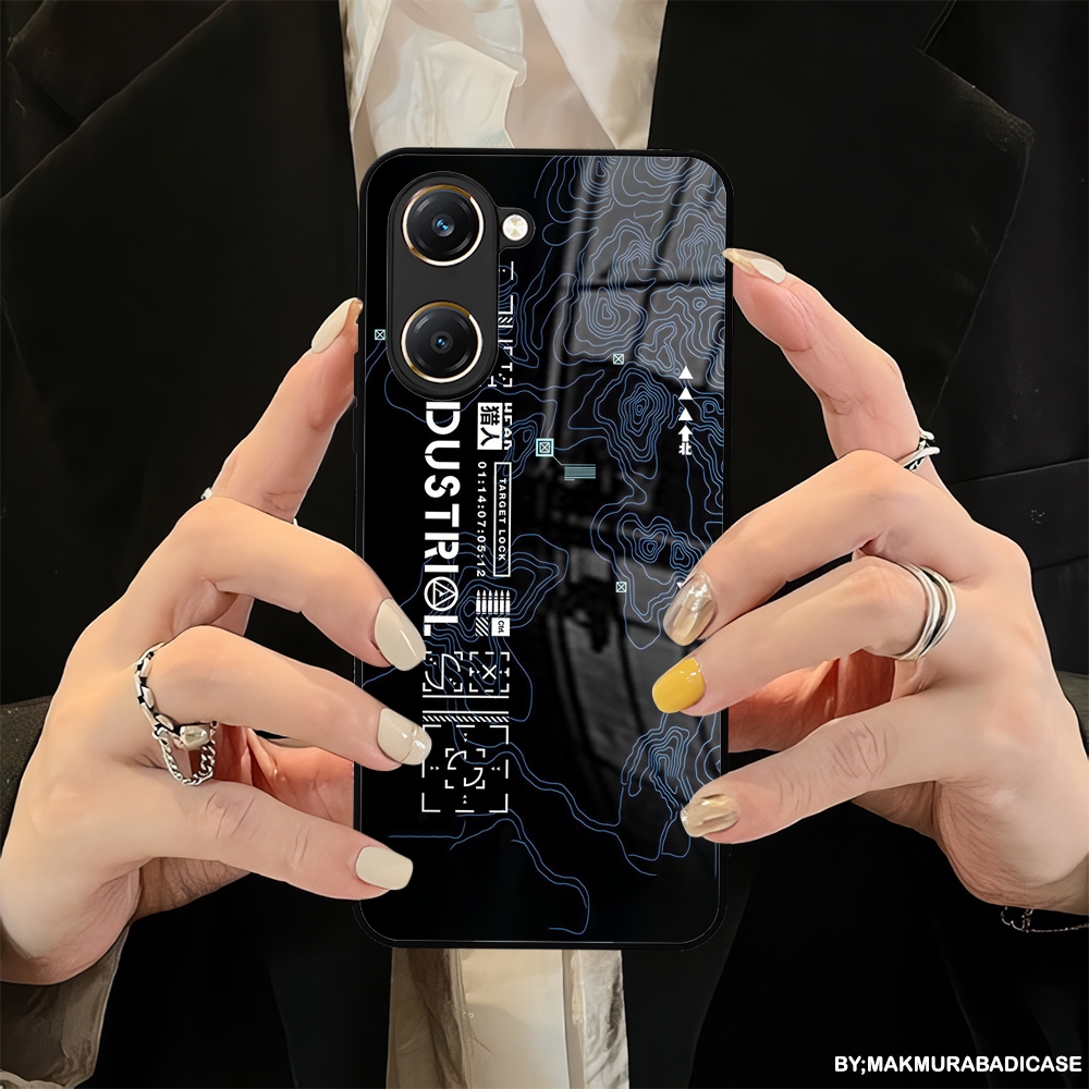 HP Glossy 2D Glass Softcase สําหรับ Vivo Y03 - Vivo Y03T - Vivo Y18 เคสล่าสุด - เคสซิลิโคน TPU