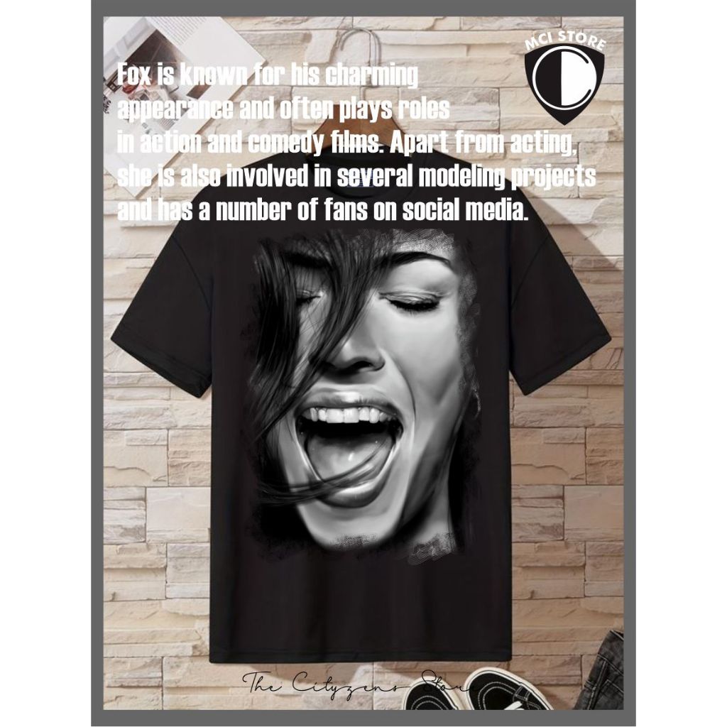 เสื้อยืด Megan Fox Eps 2 ชาย/หญิง