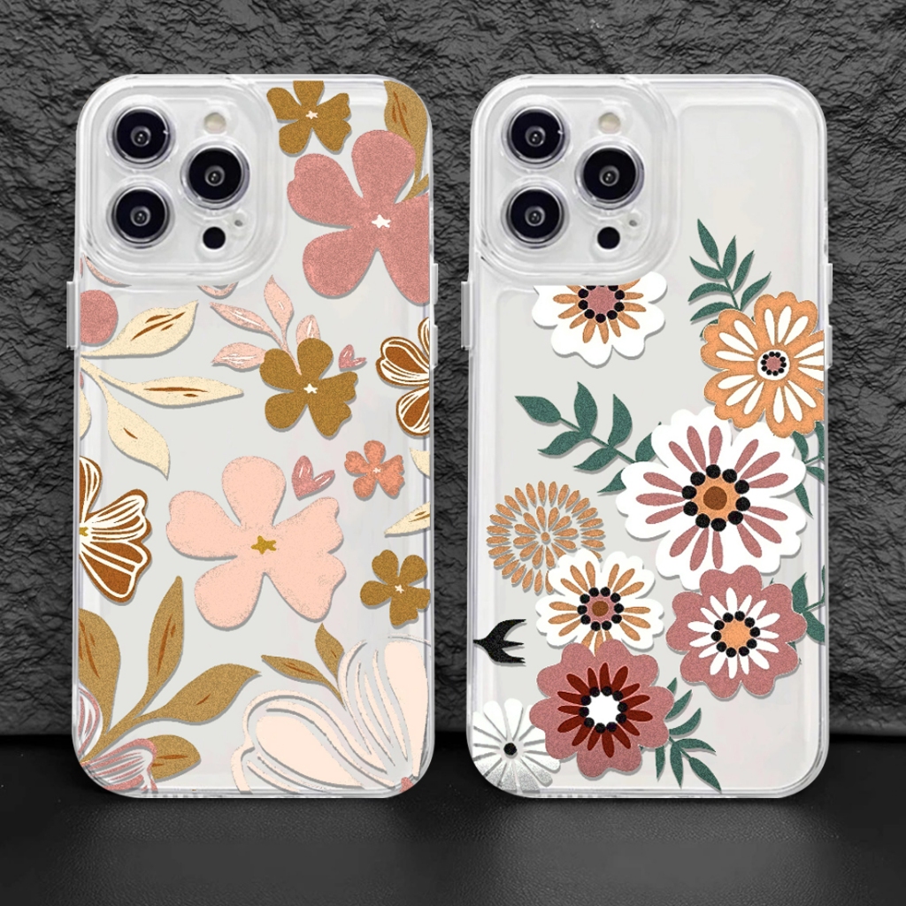 Sizora - SoftCase Clear Ready สําหรับ Vivo Y28 Y38 Y18 Y17S Y27S Y02 Y03 V30e Y100 Y20 Y20S Y12S Y16