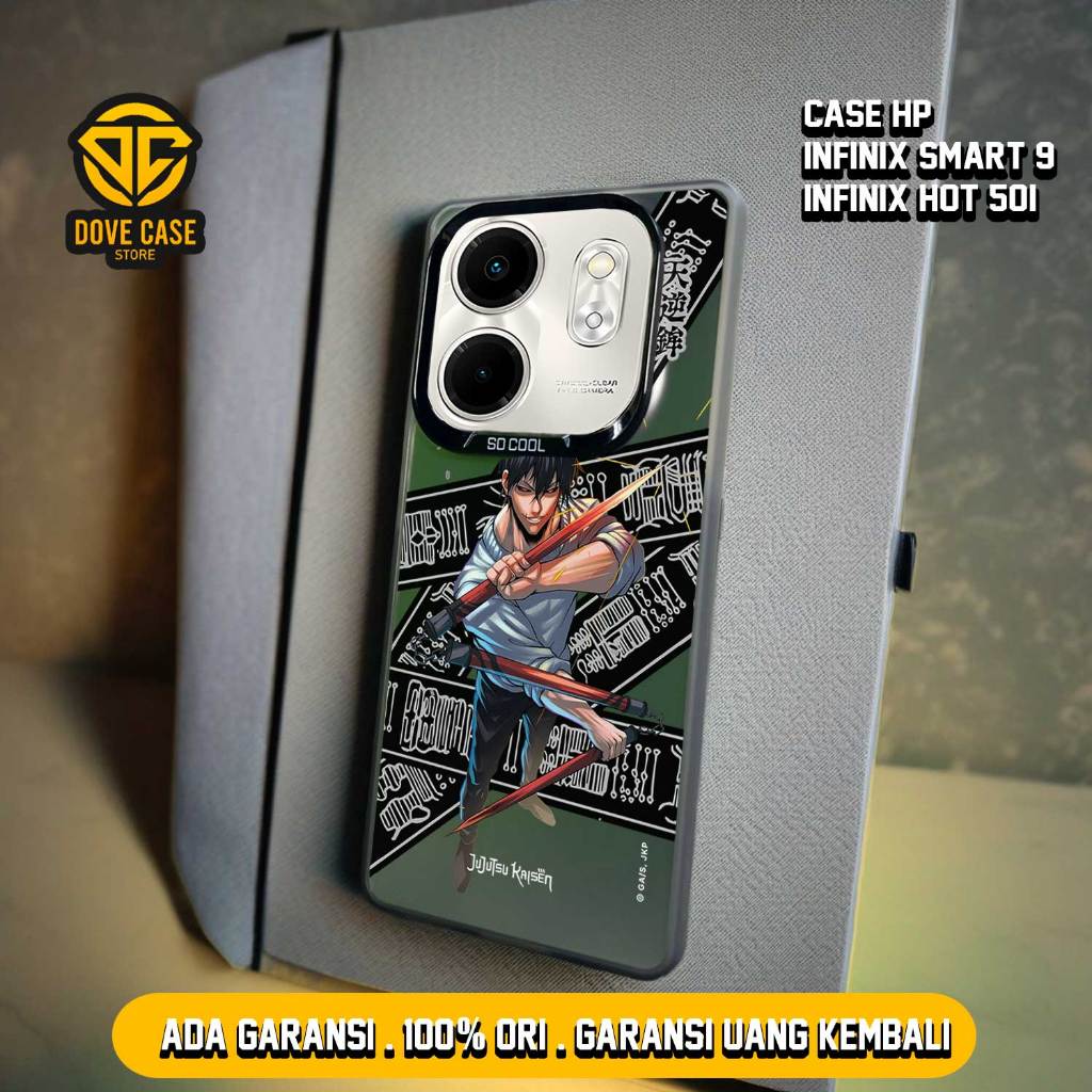 ใหม่ล่าสุด INFINIX SMART 9 CASE IMD HOLOGRAM JJK NEWS CASE - IMD HYBRID PLATE HOLOGRAM CASE - JJK NE