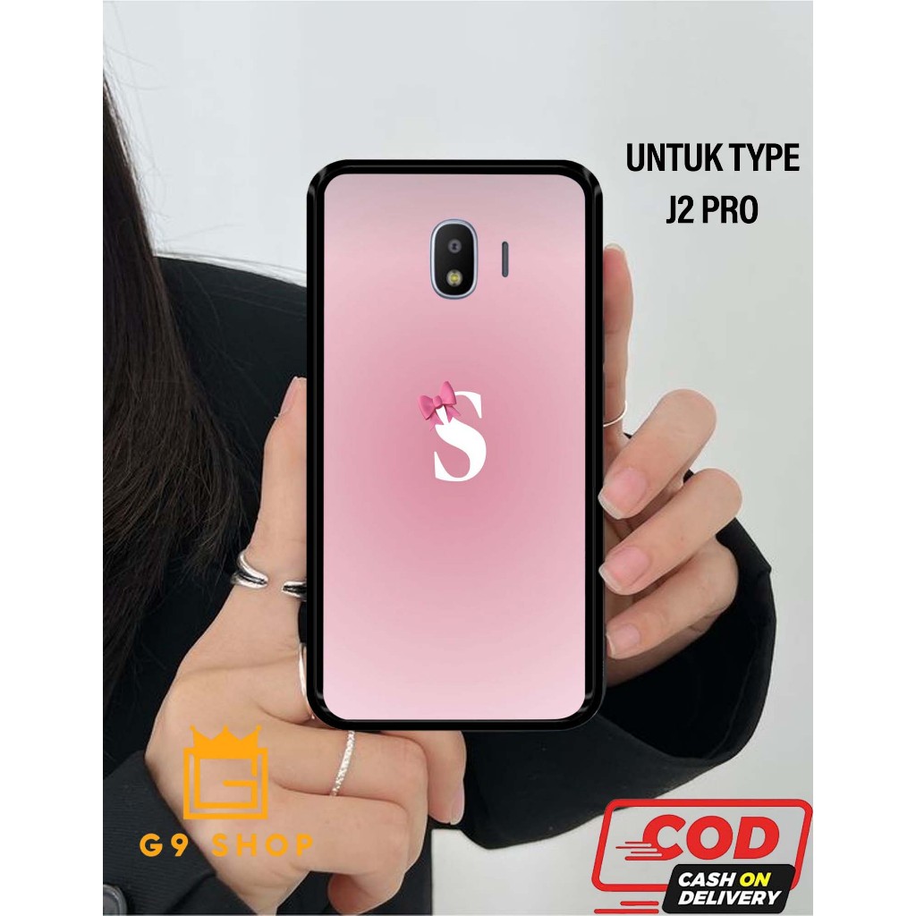 [gnine_case]case samsung j2 pro - case Glossy-Protective )case(initials)softcase hp-case hp-casing h