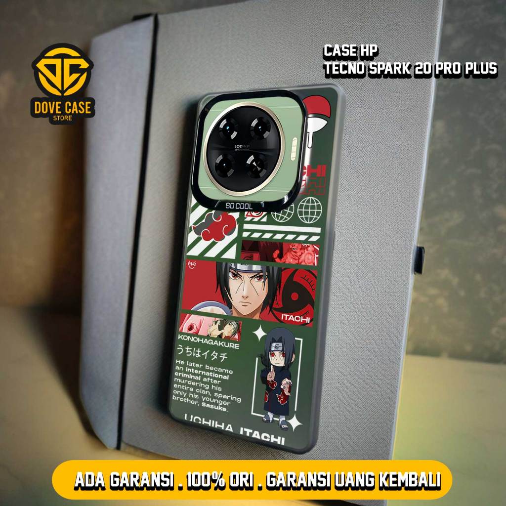 CASE INFINIX TECHNO SPARK 20 PRO PLUS เคสใหม่ล่าสุด IMD HOLOGRAM NARUTO SW - CASE IMD HYBRID PLATE H