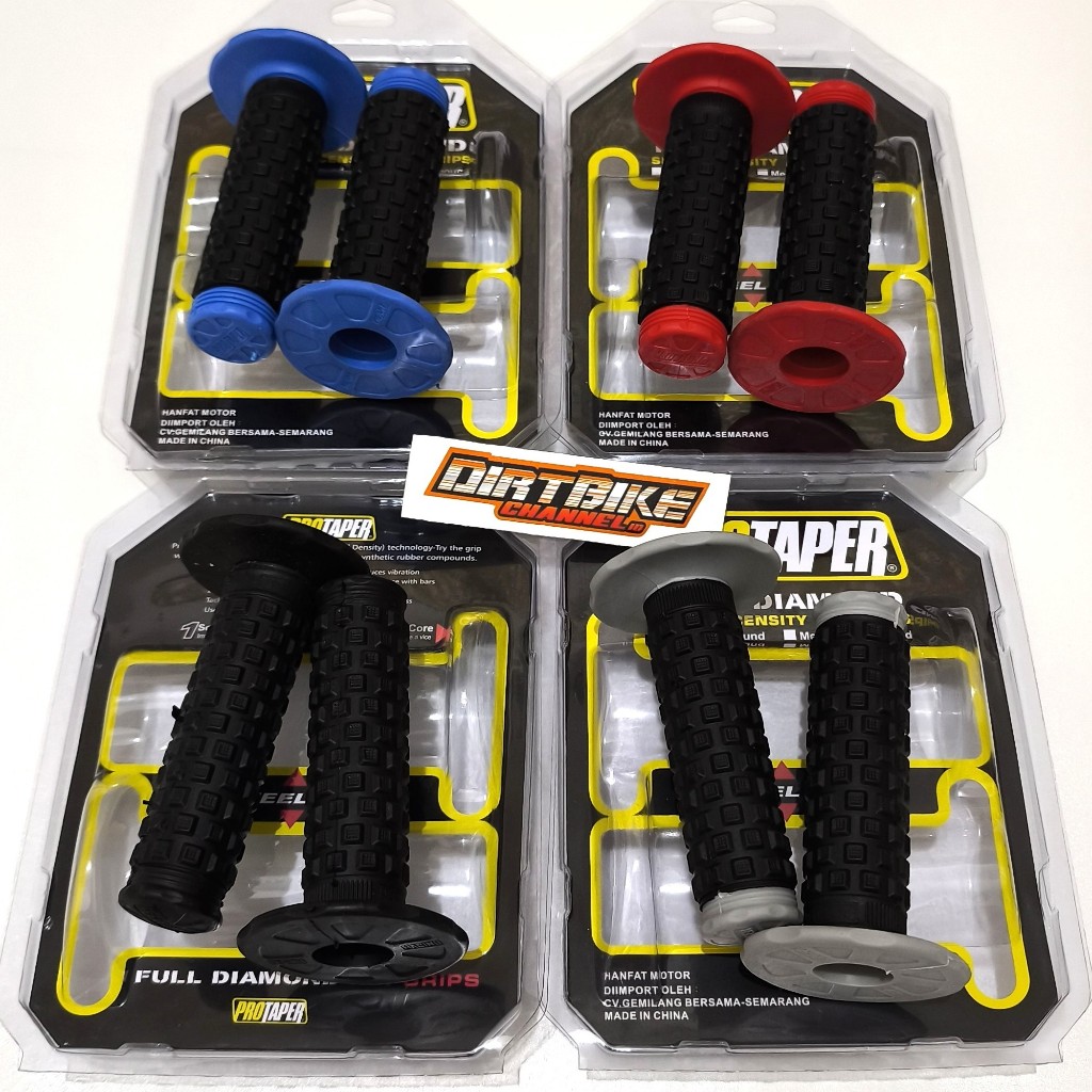 แฮนด์กริ๊ป โปรเทป กริป TAU MOTIF GRASSTTRACK TRABAS SUPERMOTO KLX DTRACKER CRF 150 WR 155