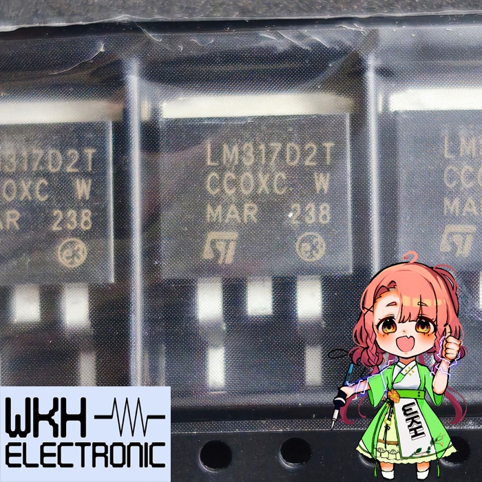 LM317D2T LM317 D2T SMD TO263 LM317D2T-TR เครื่องปรับแรงดันไฟฟ้าเชิงเส้น ADJ