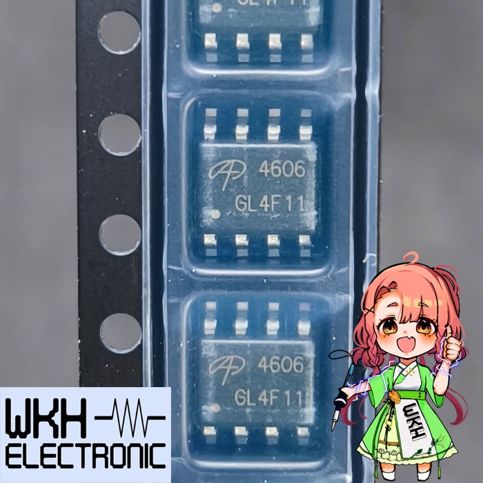 ต้นฉบับ AO4606 AO4606C SMD IC 4606 MT4606 SI4606 STC4606 AO4606C