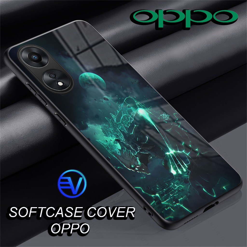 [ GT60 KAIJU NO 8 ] Softcase Glossy Oppo (A3X)(A3PRO 5G)(A60)(A16)(A17K)(A18)(A38 4G)(A58 4G )(A53/A