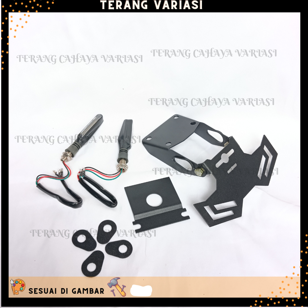 TAIL TIDY PACKAGE MT 15 REAR FALCON PLATE MT15 TAIL TIDY RUNNING TURN SIGNAL LIGHTS MT 15 MOTORCYCLE