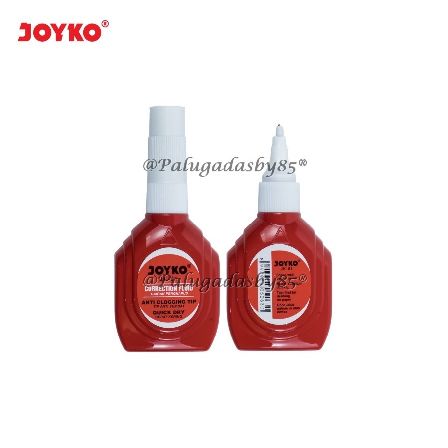 (1 ชิ้น) COMBINED Correction Fluid JOYKO JK-01 JK-01 สีฟ้า JK-01Metallic JK-101A JK-101 (1 ชิ้น)
