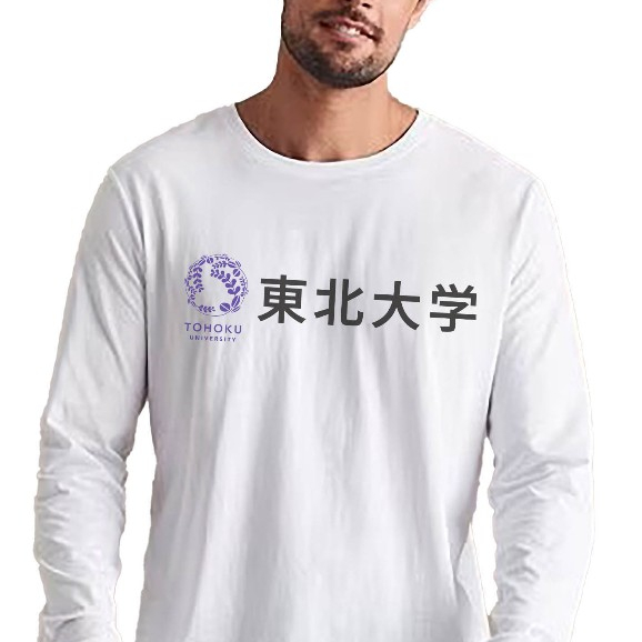 TOHOKU University Premium Cotton เสื้อยืดแขนสั้น