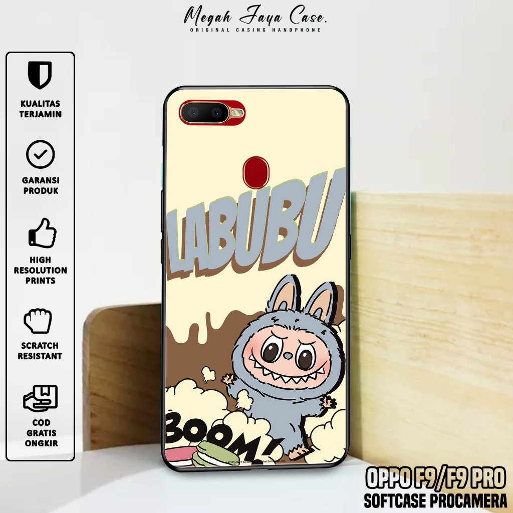 HP OPPO F9 / F9 PRO Softcase - OPPO F9 PRO / F9 Phone Case Pumpkin Motif - เคสโทรศัพท์ OPPO F9 - เคส