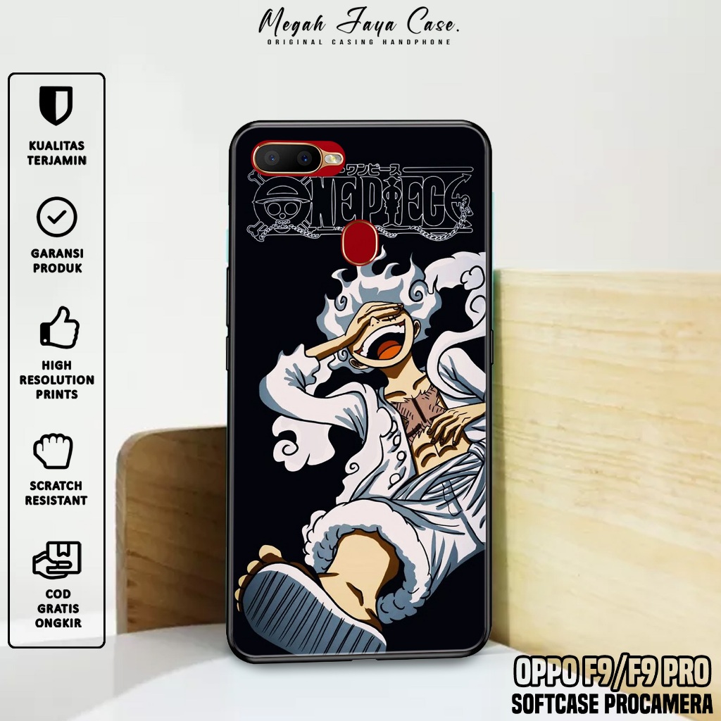 เคสโทรศัพท์ HP OPPO F9 / F9 PRO Softcase - OPPO F9 PRO / F9 Lufy Gear 5 Motif - เคสโทรศัพท์ OPPO F9 