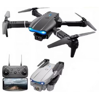 Drone E99 Pro Dual Kamera 4K HD Wifi FPV Kamera HD Posisi Visual Kamera Drone