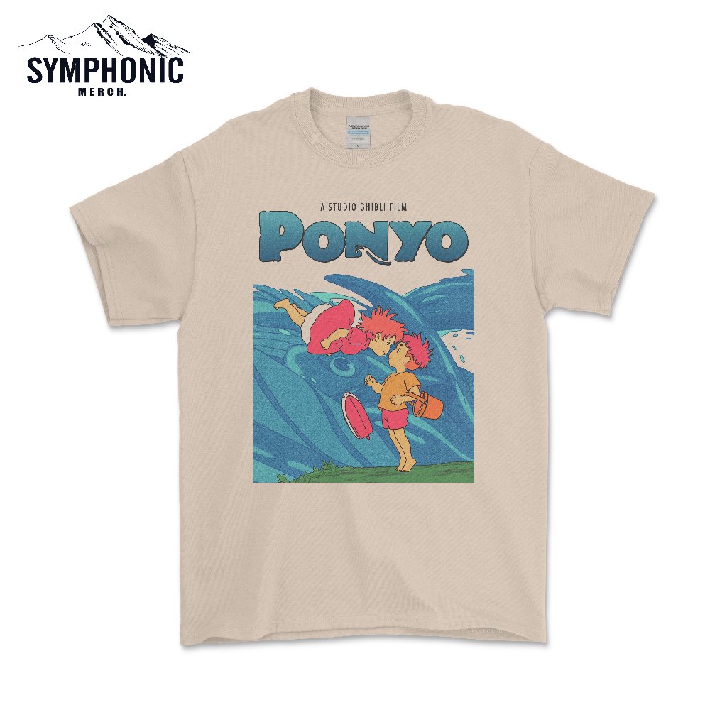 เสื้อยืด ANIME PONYO STUDIO GHIBLI