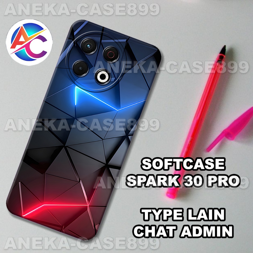 AC32/SOFTCASE PROCAMERA HP TECNO SPARK 30 PRO เคสใหม่ล่าสุด AESTHETIC MOTIF SILICON CASING ALL TYPE