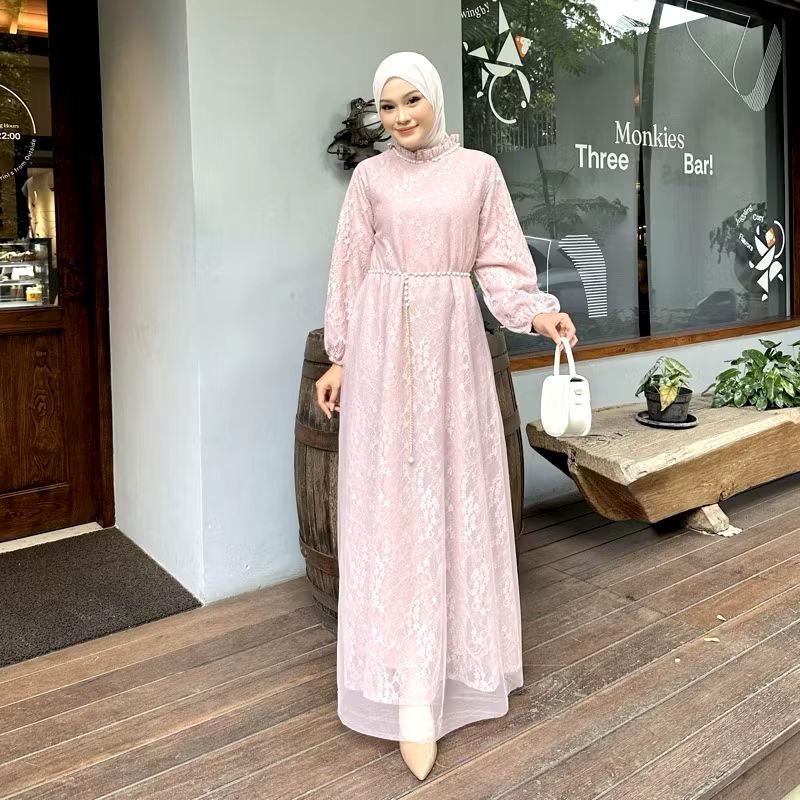 Amarita Womens Gamis Dress / Regumi Dress เสื้อผ้ามุสลิม