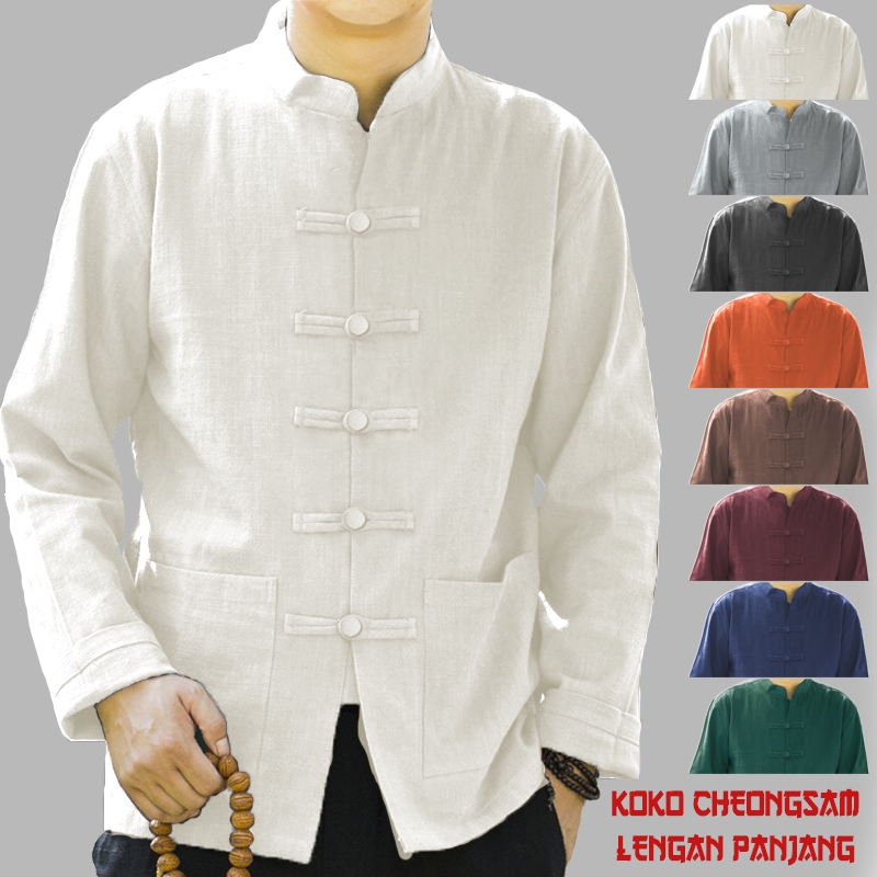 LM 17152 17156 17160 แขนยาวผู้ชาย Koko Top KOKO CHEONGSAM IPMAN