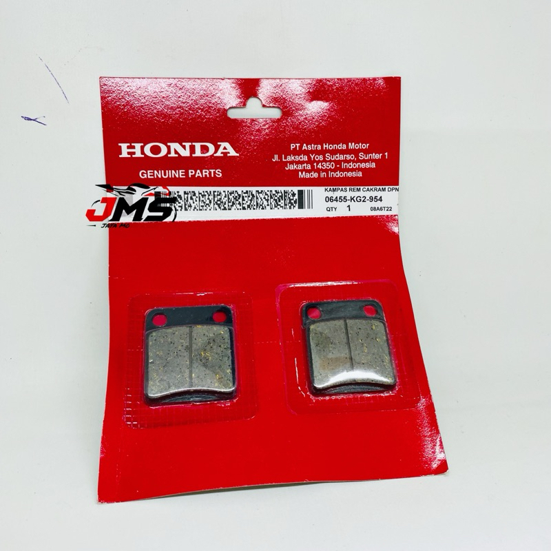 แผ่นรองเบรคด้านหน้า GL PRO GL PRO GL PRO KG2