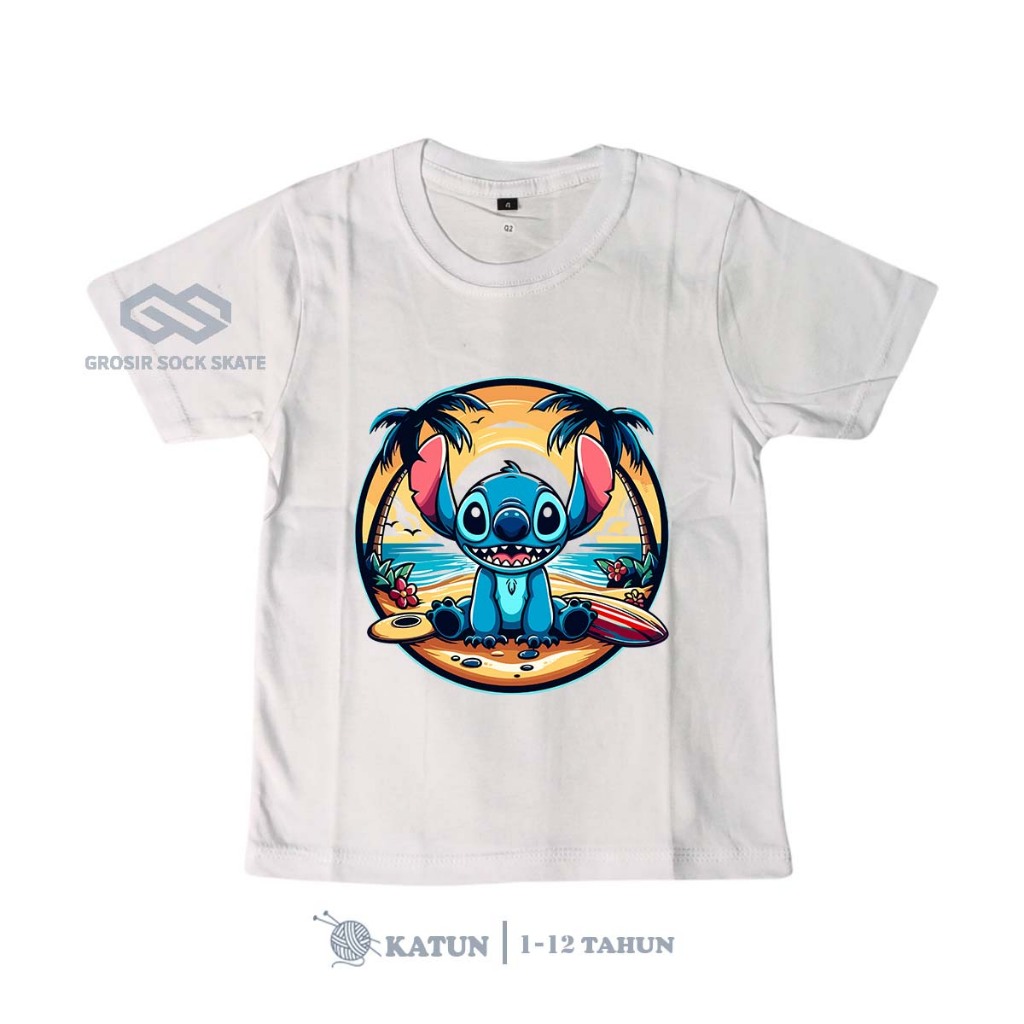 CHILDRENS BAND SHIRT/ CARTOON BLUE WHITE SHIRT