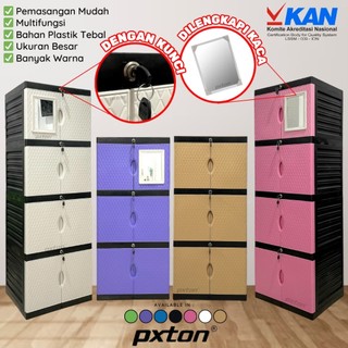PXTON - LEMARI PAKAIAN PLASTIK DIAMOND / 3 SUSUN / 4 SUSUN / 2 SUSUN / Keranjang / Rak plastik / Lemari plastik / lemari baju / rak baju / lemari / rak serbaguna / Lemari pakaian /  lemari murah / Rak pakaian / lemari pakaian plastik / pakaian