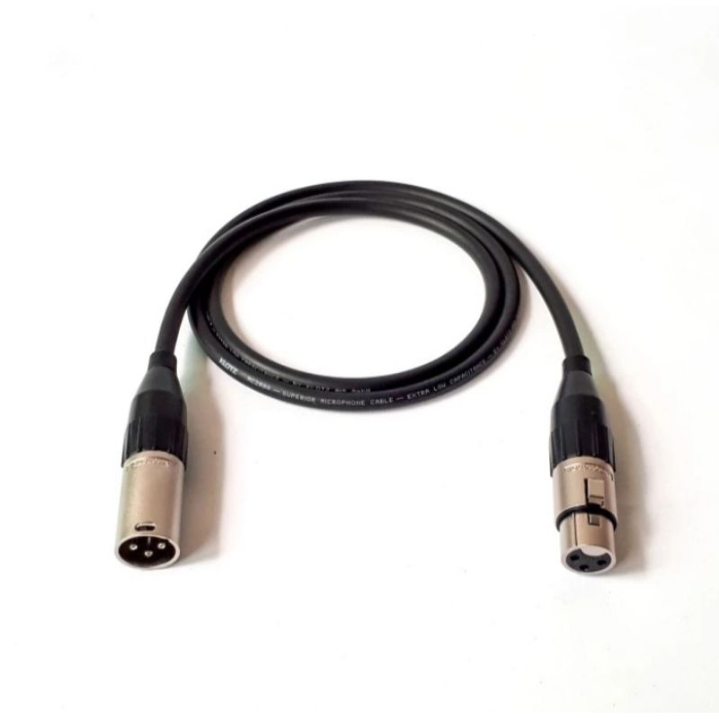 CANARE L2T2S AMPHENOL XLR ชายเป็น XLR หญิงสายไมโครโฟนเดิม