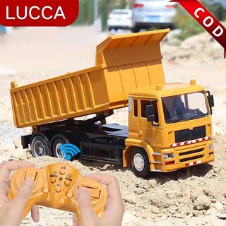 Mainan Dump Truck Remote Control RC Mobil Truk Mobil Alat Berat Engineering Vehicle Simulasi Boy Toy Mainan Anak