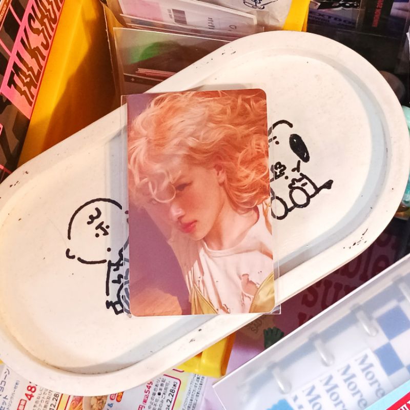 การ์ดรูปถ่ายอย่างเป็นทางการของ Rosé Blackpink: QQMusic Digital Album rosie NFC A