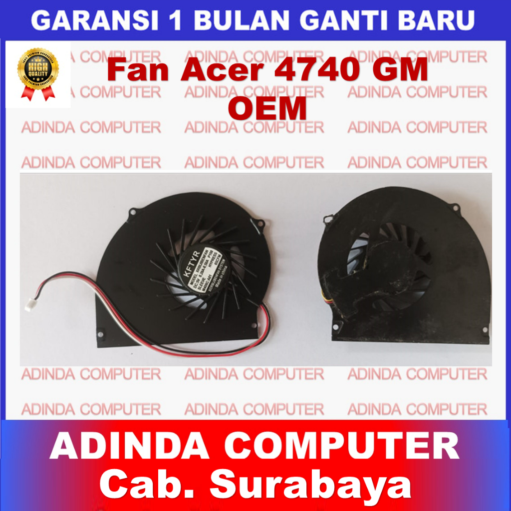 พัดลมระบายความร้อนแล็ปท็อป Acer 4740 4740G Series PM