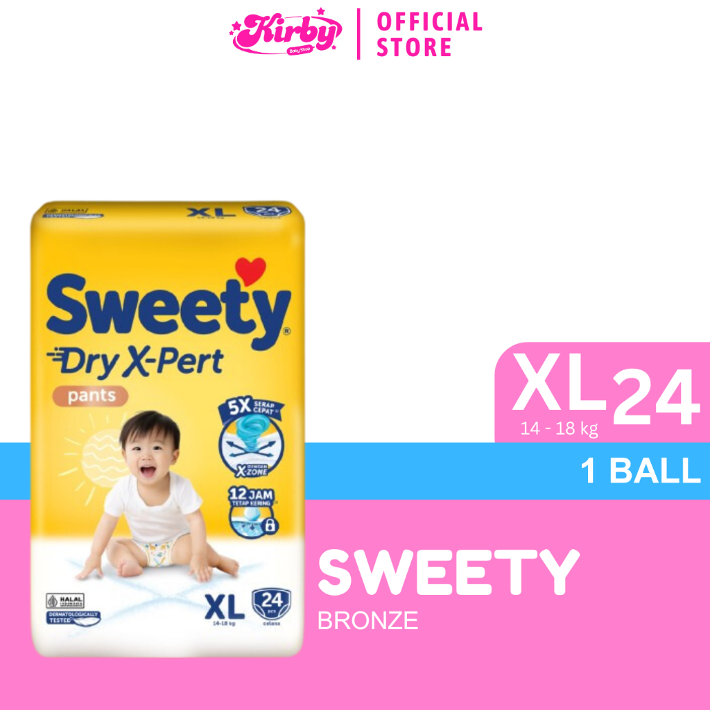 KIRBY - Sweety Bronze Comfort Pants Dry X-Pert XL 24 1 Ball