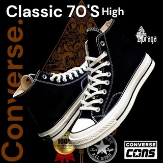 SEPATU HITAM SNEAKERS CONVERS 70S HIGH ORIGIN BNIB VIETNAM SEPATU WANITA SEPATU PRIA SEPATU SEKOLAH