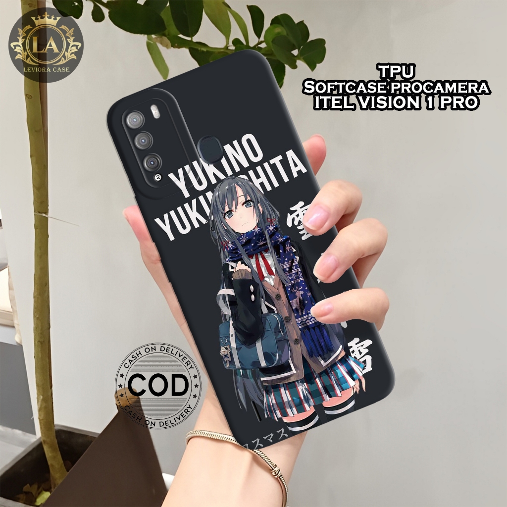 เคส HP ล่าสุด ITEL VISION 1 PRO - เคส Leviora - เคส Anime Fashion - ITEL VISION 1 PRO Softcase - เคส