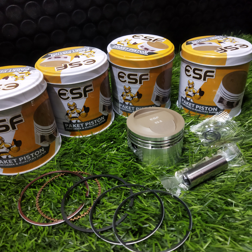 ชุดลูกสูบ JUPITER 53,5/54/55MM 56MM RACING TEVLON/PISTON BORE UP JUPITER PIN 13 RACING ESF