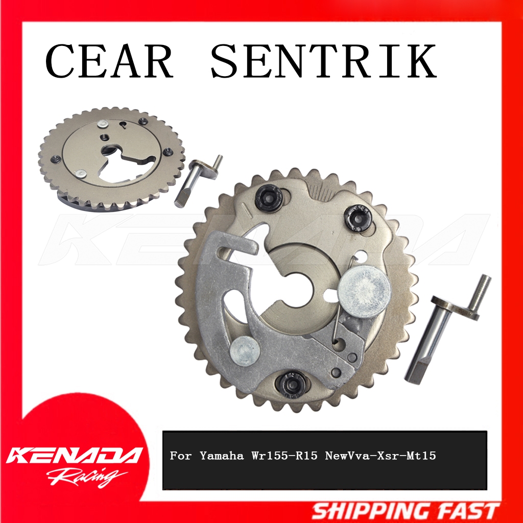 KENADA RACING CENTRIC GEAR SHIFT WR155 - R15 NEW VVA - XSR - MT15 38 T 38T - ADJUSTABLE TIMING GEAR 