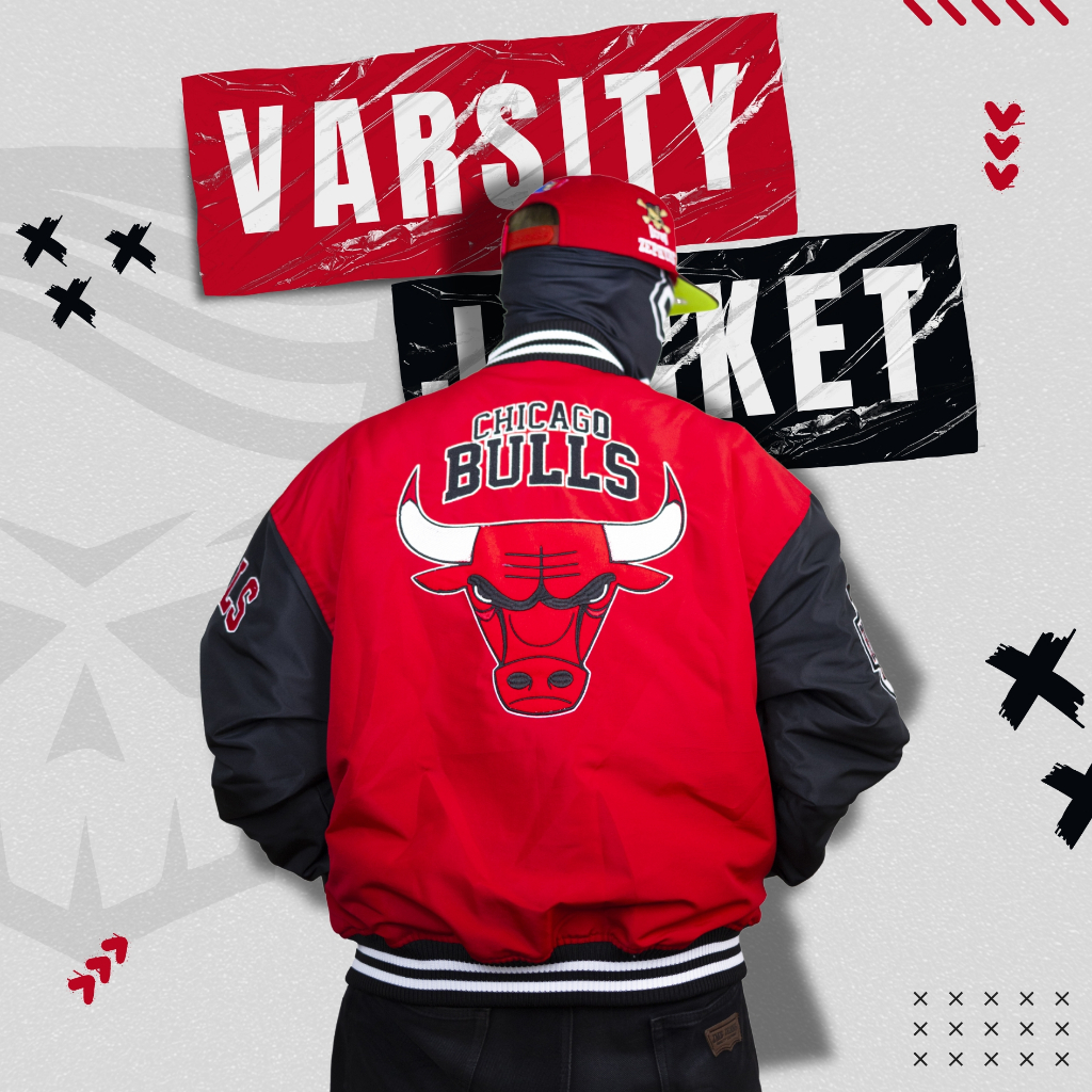 งานปัก Varsity Chicago bulls