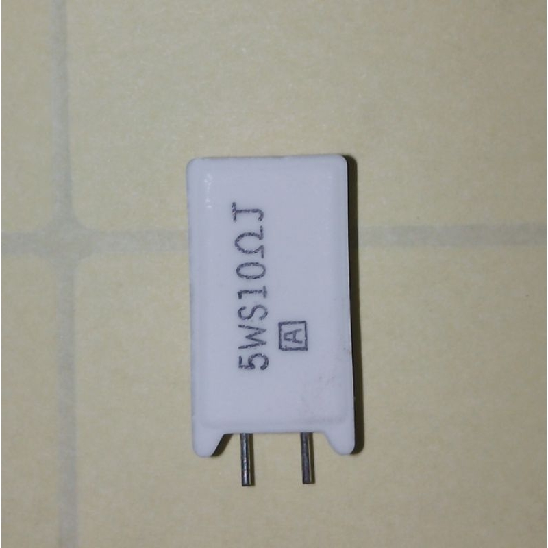 ตัวต้านทาน 10ohm 10 โอห์ม 10r 62 โอห์ม 62r 62ohm 5 วัตต์รุ่นยืนเดิม