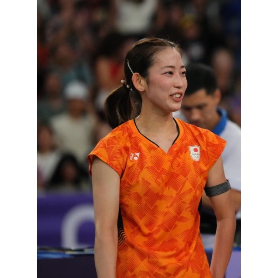 Nami Matsuyama และ Chiharu Shida of Team Japan Games Paris 2024 เสื้อแบดมินตัน