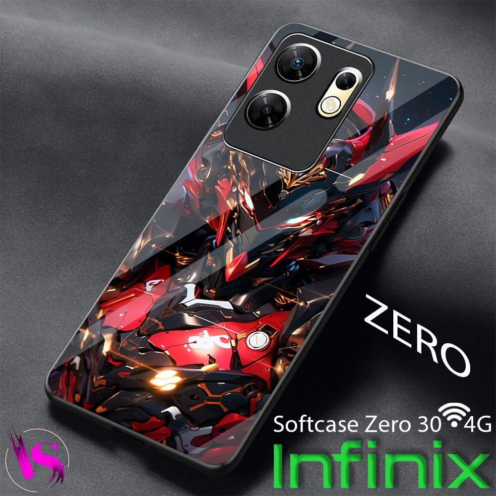 เคส HP INFINIX ZERO 30 4G Infinix |VN28| Zero 30 4g Infinix Silicone Glitter Phone Case Silicone Gun