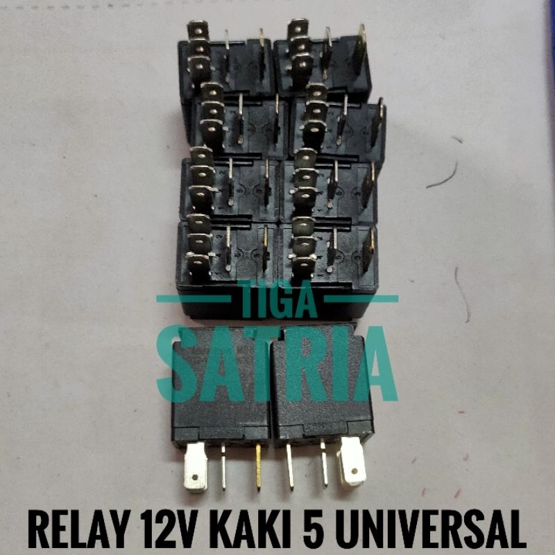 UNIVERSAL 12 VOLT 5-LEG RELAY
