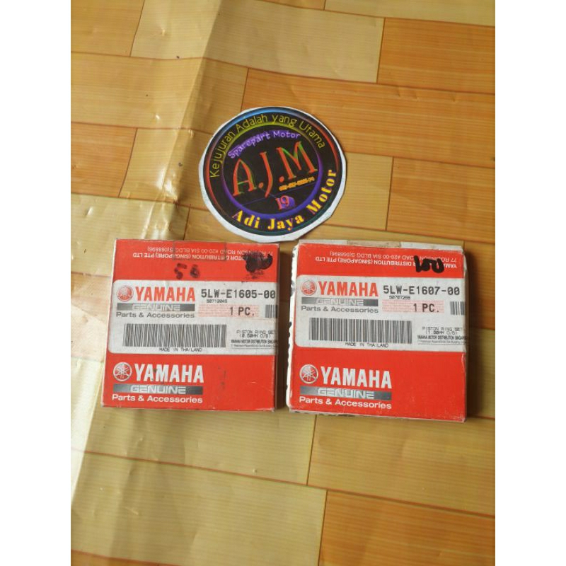 Yamaha Mio Soul Nouvo 5Lw Os Oversize 50 100 แหวนลูกสูบ Original Thailand หายาก