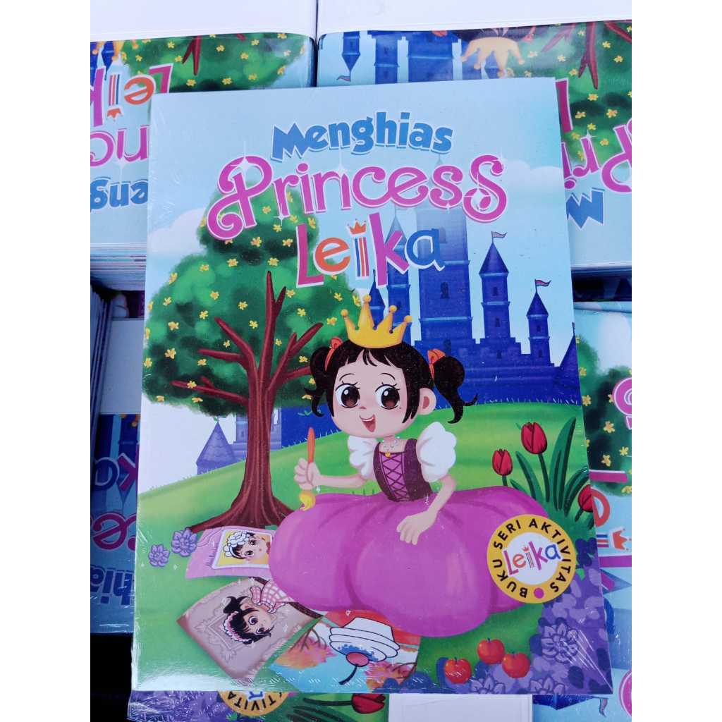 LEIKA Activity Series Book/Orig /leika and Diena/หนังสือเด็ก