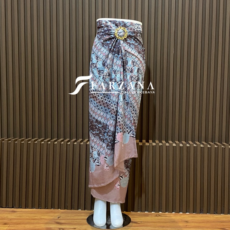 กระโปรงห่อผ้าบาติกชั้นดีระดับพรีเมียมสําหรับก้น Kebaya ทันสมัย