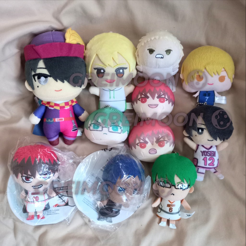 Gantungan พวงกุญแจ/Ganci/ตุ๊กตาแขวนและ Omanju Kuroko ไม่มีตะกร้า